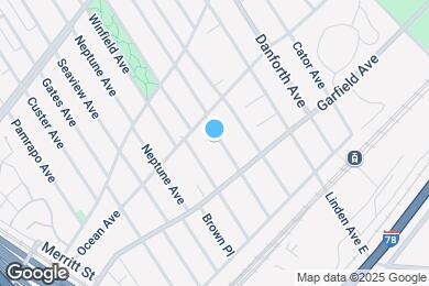 Map image of the property - 89 Pearsall Ave