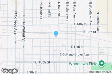 Map image of the property - 419 E 12th St