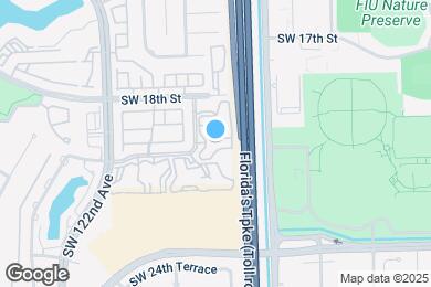 Map image of the property - 11780 SW 18th St