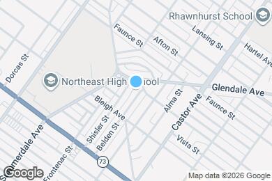 Map image of the property - 7436 Belden St