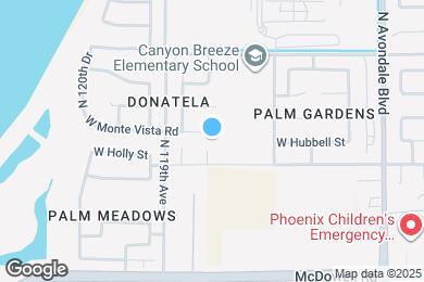 Map image of the property - 11855 W Monte Vista Rd