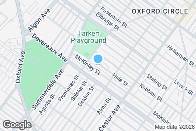 Map image of the property - 1214 Hale St