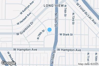 Map image of the property - 7630 W Stark St