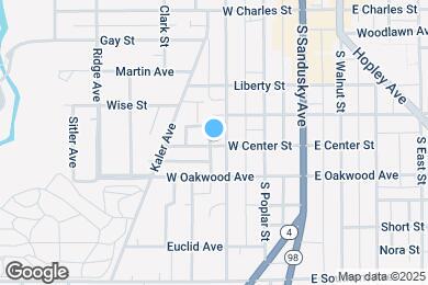 Map image of the property - 306 1/2 W Center St