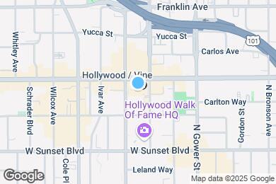 Map image of the property - 6250 Hollywood Blvd