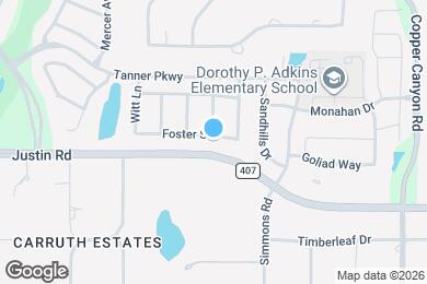 Map image of the property - 1436 Foster St