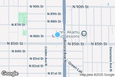 Map image of the property - 931 N 86th St