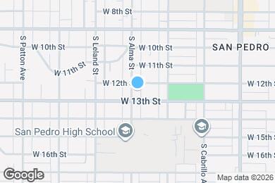 Map image of the property - 1214 S Alma St