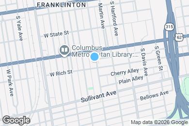 Map image of the property - 211 Hawkes Ave