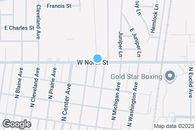 Map image of the property - 420 W North St