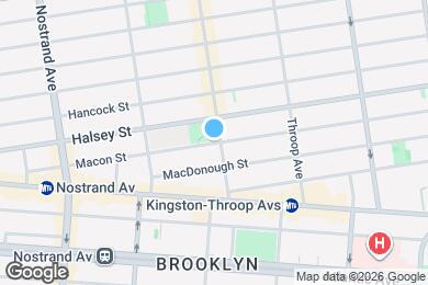 Map image of the property - 196 Macon St