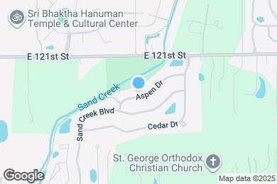 Map image of the property - 10534 Aspen Dr