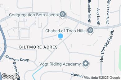 Map image of the property - 1240 Biltmore Dr NE