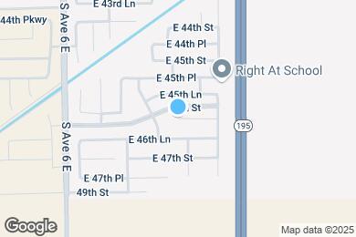 Map image of the property - 4982 E 46th Pl