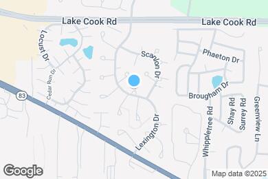 Map image of the property - 733 Plum Tree Ct