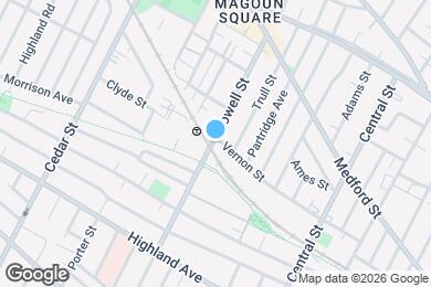 Map image of the property - 106 Vernon St
