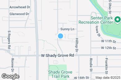 Map image of the property - Terraces at Shady Grove Apartments