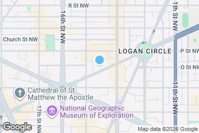 Map image of the property - 1437 Rhode Island Ave NW