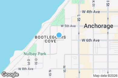 Map image of the property - 1219 W 6th Ave