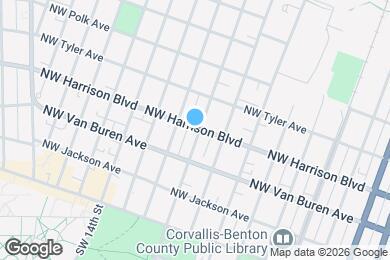 Map image of the property - 1112 NW Harrison Blvd