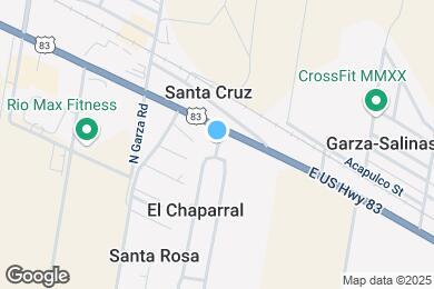 Map image of the property - 12 Chaparral St