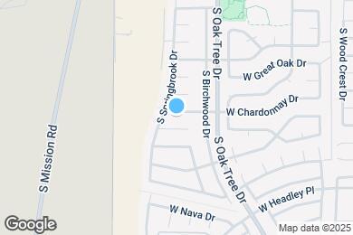 Map image of the property - 1973 W Chardonnay Dr
