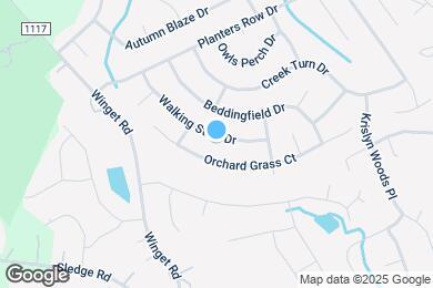 Map image of the property - 12824 Walking Stick Dr