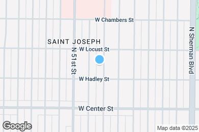 Map image of the property - 2837 N 49th St