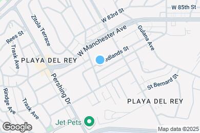 Map image of the property - 8163 Redlands St