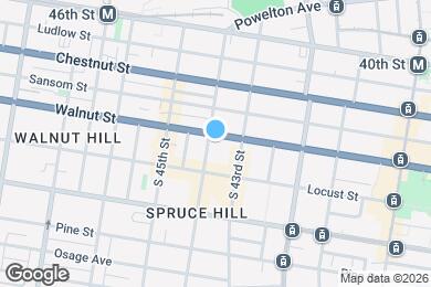 Map image of the property - 4320 Walnut St