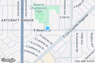 Map image of the property - 4910 E Stearns St