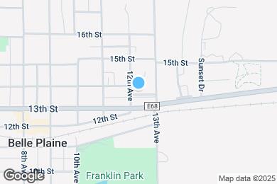 Map image of the property - 1307 12th Ave