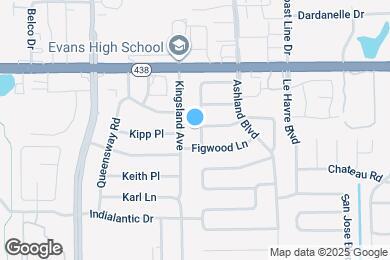 Map image of the property - 2412 Martinwood Dr