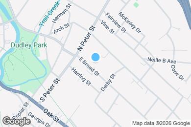 Map image of the property - 1455 E Broad St