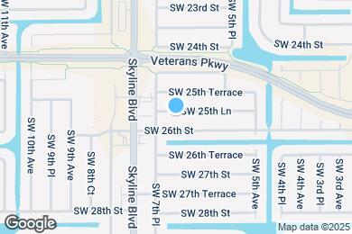 Map image of the property - 630 SW 25th Ln