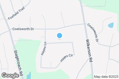 Map image of the property - 109 Hayes Cir