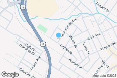 Map image of the property - 1709-1711 McDonough Ave