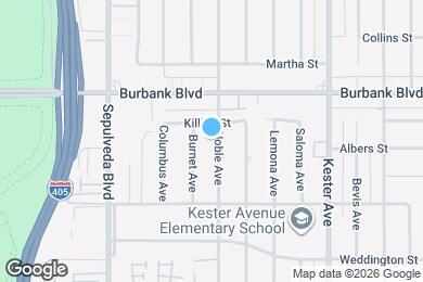 Map image of the property - 5507 Noble Ave