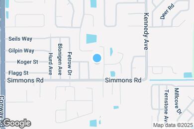 Map image of the property - 4921 Simmons Rd