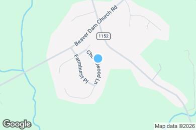 Map image of the property - 109 Chambwood Ln