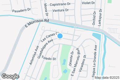 Map image of the property - 1547 Guadalajara Ave