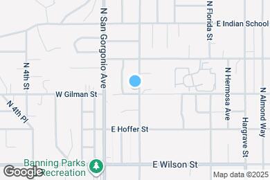 Map image of the property - 1225 N Alessandro