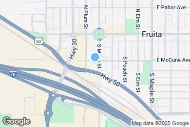 Map image of the property - 203 S Mesa St