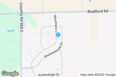 Map image of the property - 2197 Westmere Dr