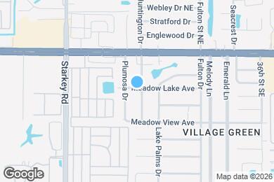 Map image of the property - 2896 Meadow Lake Ave
