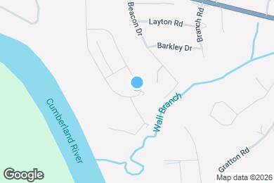 Map image of the property - 1230 Bluffton Cir