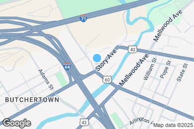 Map image of the property - 1607 Story Ave