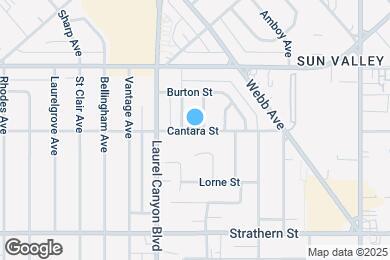 Map image of the property - 12003 Cantara St