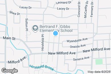 Map image of the property - 161 Lincoln Ave