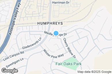 Map image of the property - 17423 Smoke Tree Ln